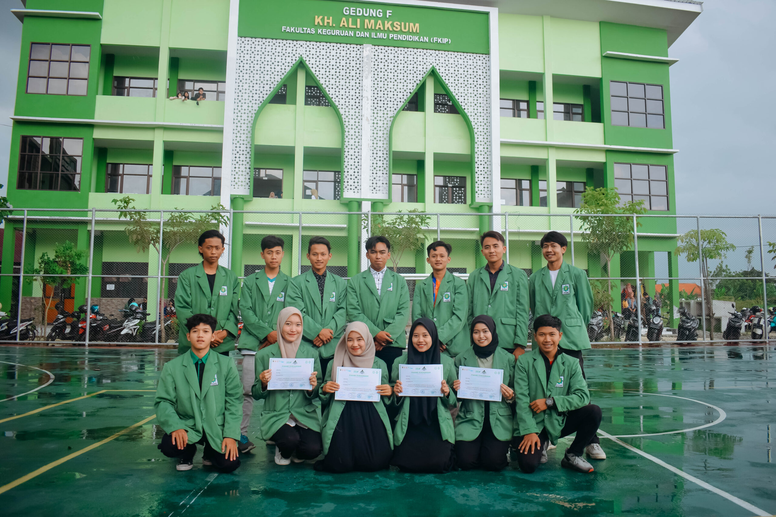 FOTO-Peraih Medali Widuri Open 4 Pencak Silat Championship UKM Pencak Silat Pagar Nusa Unugiri. (foto.rohim)