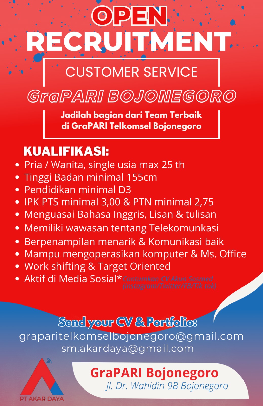 OPEN RECRUITMEN 